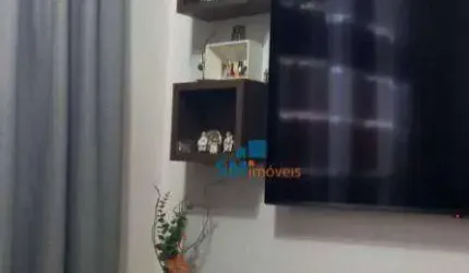 Apartamento com 3 dormitórios à venda, 67 m² por R$ 436.000,00 - Vila Homero Thon - Santo André/SP