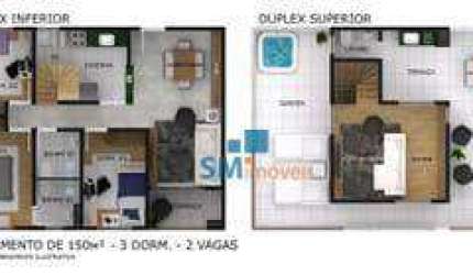 Coberturas com 3 dormitórios à venda, à partir de150 m² à partir de R$ 945.000 - Vila Euclides - São Bernardo do Campo/SP