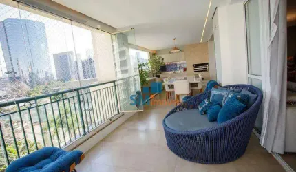 Apartamento com 4 dormitórios à venda, 178 m² por R$ 3.230.000,00 - Brooklin - São Paulo/SP