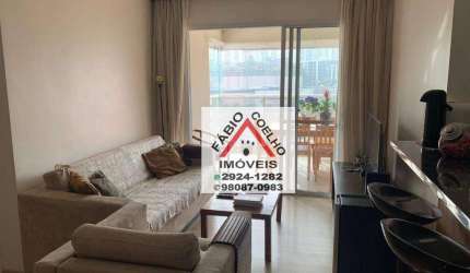 Apartamento com 2 dormitórios à venda, 75 m² por R$ 790.000,00 - Morumbi - São Paulo/SP