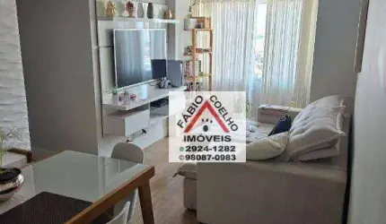 Apartamento com 3 dormitórios à venda, 61 m² por R$ 540.000,00 - Campo Grande - São Paulo/SP