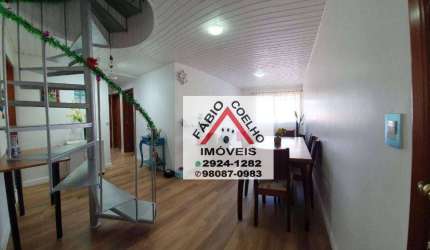 Bela Cobertura com 3 dormitórios à venda, 133 m² por R$ 500.000 - Vila das Belezas - São Paulo/SP