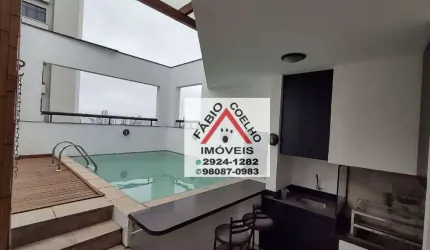 Cobertura com 3 dormitórios à venda, 210 m² por R$ 2.360.000 - Moema - São Paulo/SP