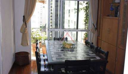 Apartamento com 4 dorms em localização privilegiada, 166m² - Moema - São Paulo/SP - AGENDE SUA VISITA COM NOSSOS CORRETORES!