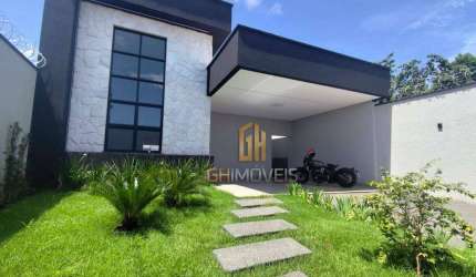 Casa à venda, 160 m² por R$ 960.000,00 - Residencial Recanto do Bosque - Goiânia/GO