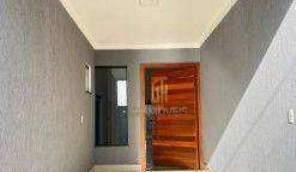 Casa com 3 dormitórios à venda, 115 m² por R$ 505.300,00 - Residencial Flamingo - Goiânia/GO