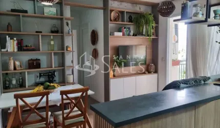Apartamento à venda em São Paulo-SP, Vila Sônia: 2 quartos, 1 sala, 1 banheiro, 1 vaga de garagem, 50m² de área!
