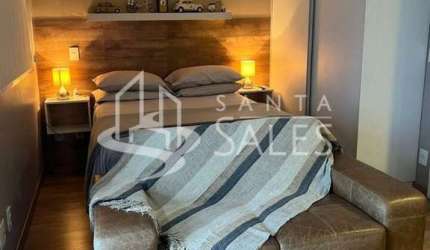 Apartamento à venda na República, São Paulo-SP: 1 quarto, 1 banheiro, 1 vaga e 45m² de puro conforto!