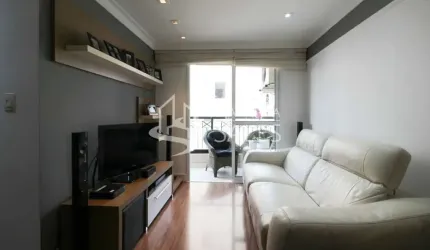 Apartamento à venda na Vila Nova Conceição, São Paulo-SP: 2 quartos, 1 suíte, 2 banheiros, 1 vaga, 60m².