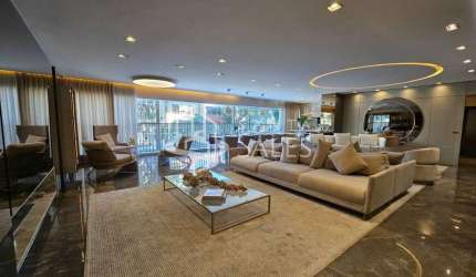 Apartamento de Luxo na Vila Mariana: 4 Quartos, 4 Suítes, 3 Salas, 6 Banheiros, 3 Vagas de Garagem, 234 m² - São Paulo-SP.