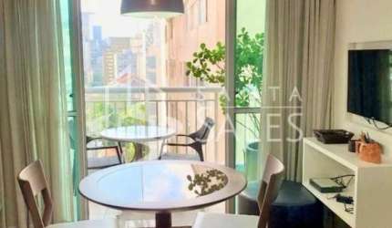 Studio de Luxo na Bela Vista: Apartamento para Locação em São Paulo-SP, 1 Quarto, 1 Suite, 1 Vaga de Garagem, 37m².