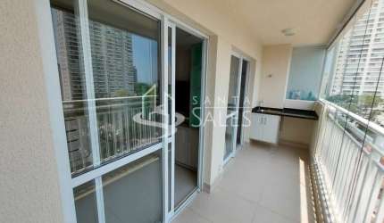 Apartamento com 1 quarto à venda na Rua Coronel Luís Barroso, 582, Santo Amaro, São Paulo, 37 m2 por R$ 480.000