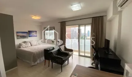 Apartamento para locação em São Paulo-SP, Chacára Santo Antônio: 1 quarto, 1 sala, 1 banheiro, 1 vaga de garagem - 33m². Confira!