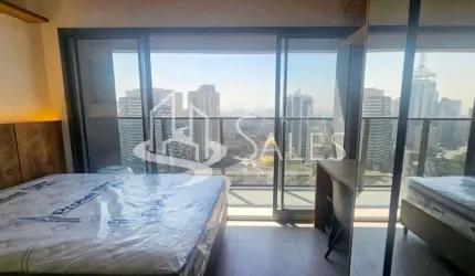 Apartamento para locação no Campo Belo, São Paulo-SP: 1 quarto, 1 banheiro, 22m² de área no Edifício On Paulista! Venha conhecer!