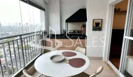 Apartamento à venda em São Paulo-SP, Jardim Caravelas: 2 suítes, 3 banheiros, 1 vaga, vista para Parque Burle Marx, 72m².