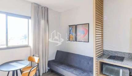 Apartamento à venda na Chácara Santo Antônio, São Paulo-SP: 1 quarto, 1 suíte, 1 sala e 1 banheiro!