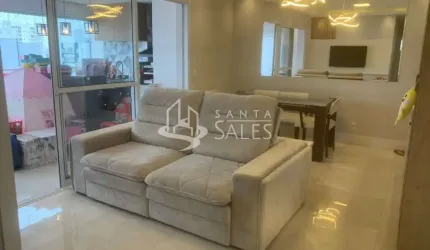 Apartamento de 3 quartos no Tatuapé: 1 suíte, 2 banheiros, 2 vagas de garagem e 102m² - São Paulo-SP.