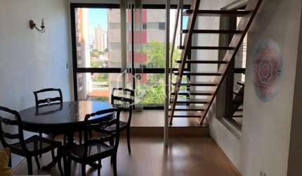 Apartamento à venda em São Paulo-SP, Itaim Bibi: 1 suíte, 1 sala, 1 banheiro, 1 vaga, 50m² de área. Venha conferir!