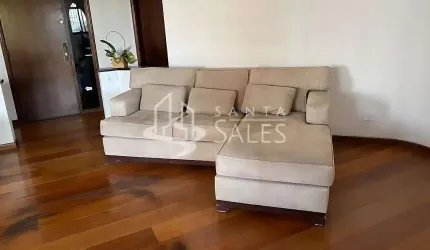 Apartamento à venda no Campo Belo: 4 quartos, 2 suítes, 1 sala, 5 banheiros, 3 vagas de garagem, 209m² - São Paulo-SP.