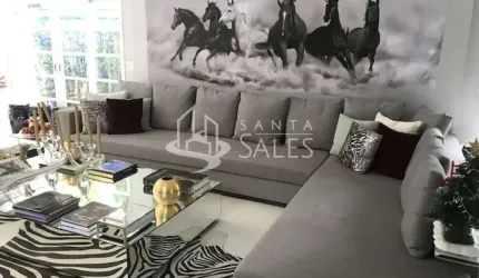 Casa de luxo no Brooklin Novo: 5 quartos, 5 suítes, 2 salas, 7 banheiros, 2 vagas, 350m². Aluguel em SP!
