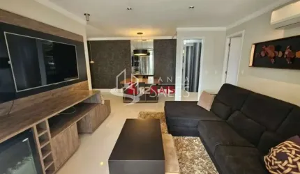 Apartamento à venda no Brooklin Paulista, com 2 quartos, 2 suítes e 1 vaga de garagem!