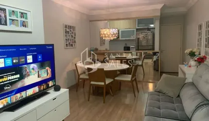 Apartamento à venda em São Paulo-SP, na Aclimação: 3 quartos, 1 suíte, sala ampla, 2 banheiros, 2 vagas de garagem, 96m²!