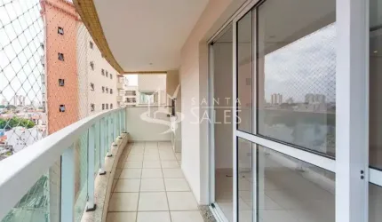 Apartamento de Luxo no Jardim Bela Vista: 3 quartos, 3 suítes, 2 salas, 4 banheiros, 3 vagas de garagem, 134m² - Santo André-SP