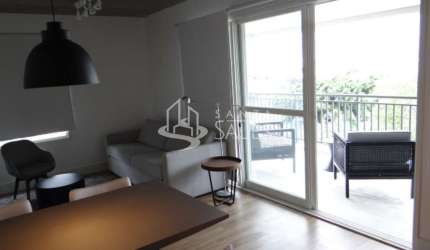 Apartamento à Venda em São Paulo-SP: 1 Quarto, 1 Suíte, 1 Sala, 2 Banheiros, 1 Vaga na Cidade Monções - 61m².