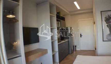 Imperdível oportunidade de apartamento à venda em Indianópolis, São Paulo-SP: 1 quarto, 1 sala, 1 banheiro, 27m².
