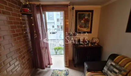 Apartamento à venda em São Paulo-SP, Jardim Santa Mônica  2 quartos, 1 sala, 1 banheiro, 1 vaga, 56m² de área
