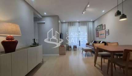 Apartamento à venda em São Paulo-SP, Campo Belo, 2 quartos, 1 suíte, 2 salas, 2 banheiros, 1 vaga, 84m²!