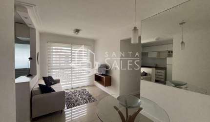 Apartamento na Vila Andrade, São Paulo-SP: 2 quartos, 1 suíte, 1 sala, 2 banheiros, 1 vaga, 56m² - Venda ou Locação!
