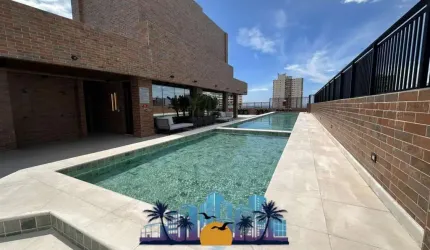 Apartamento para Venda em Praia Grande, Aviação, 2 dormitórios, 1 suíte, 2 banheiros, 1 vaga