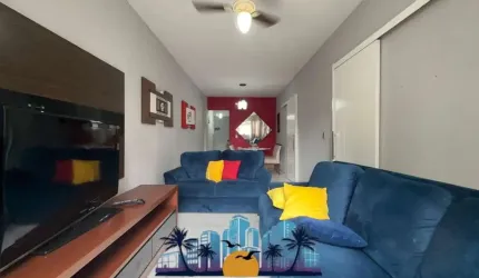 Apartamento para Venda em Praia Grande, Canto do Forte, 2 dormitórios, 2 suítes, 2 banheiros, 1 vaga