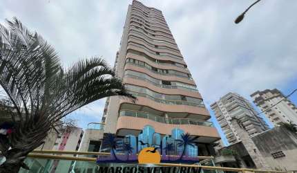 Apartamento para Venda em Praia Grande, Aviação, 1 dormitório, 1 suíte, 2 banheiros, 1 vaga