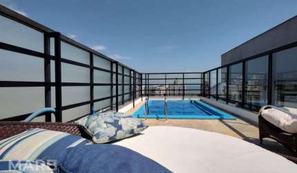Cobertura com 3 dormitórios à venda, 198 m² por R$ 2.500.000,00 - Centro - Florianópolis/SC