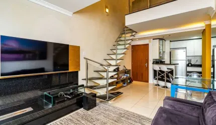 Cobertura com 1 quarto à venda na Rua Dário Pederneiras, 110, Petrópolis, Porto Alegre por R$ 990.000