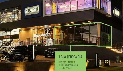 LOCAÇÃO DE SALA COMERCIAL COM MEZANINO NO JARDIM LA SALLE EM TOLEDO - PARANÁ