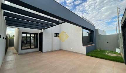 CASA À VENDA COM 1 SUÍTE, 2 QUARTOS - RESIDENCIAL ALEMANHÃ - PALOTINA/PR
