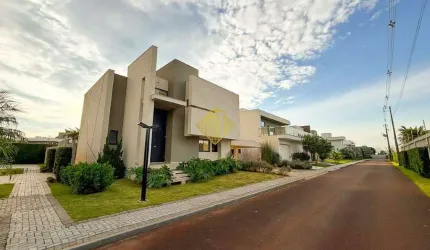 Sobrado em condominio fechado à venda, 1 suíte , 2 demi-suítes, Jardim Tocantins - Toledo/PR