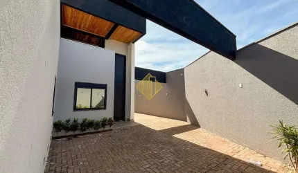 ** CASA COM 01 SUÍTE E 02 QUARTOS, JARDIM GISELA - TOLEDO **