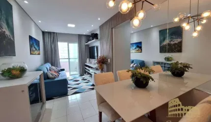 Apartamento com 2 dormitórios à venda, 61 m² por R$ 440.000,00 - Vila Assunção - Praia Grande/SP