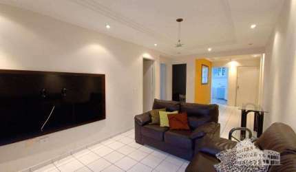 Apartamento com 2 dormitórios à venda, 87 m² por R$ 380.000,00 - Vila Assunção - Praia Grande/SP