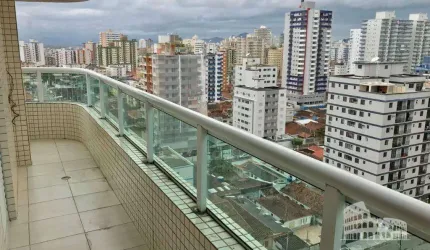 Apartamento à venda, 101 m² por R$ 550.000,00 - Tupi - Praia Grande/SP