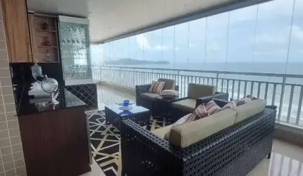 Apartamento com 3 dormitórios à venda, 326 m² por R$ 3.500.000,00 - Aviação - Praia Grande/SP