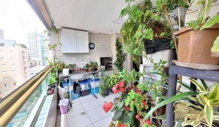 Apartamento com 3 dormitórios à venda, 105 m² por R$ 720.000,00 - Tupi - Praia Grande/SP