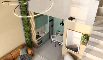 Apartamento de 1 quarto em Itacoatiara