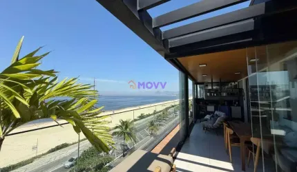 Cobertura na praia de Piratininga