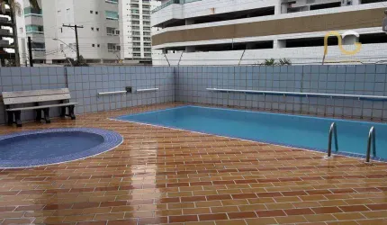 Apartamento com 2 dormitórios à venda, 84 m² por R$ 400.000,00 - Caiçara - Praia Grande/SP