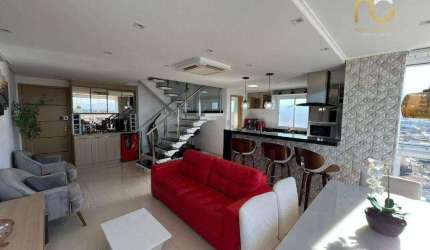 Cobertura com 3 dormitórios à venda, 143 m² por R$ 1.490.000,00 - Vilamar - Praia Grande/SP